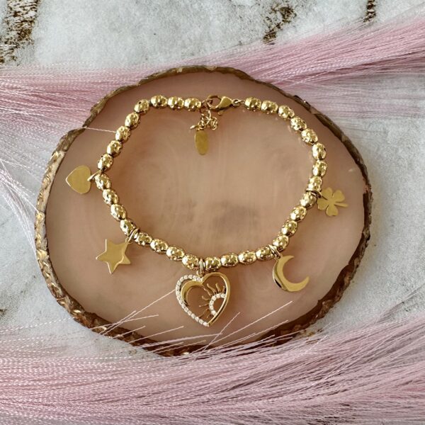 Bracciale sole e luna
